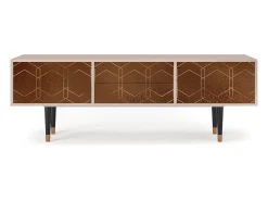 Móvel De Tv| Mueble de TV - 170х59х48 cm - T4 - Chocolate Bar, Latte Bege