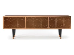 Hot Mueble de TV - 170х59х48 cm - T4 - Chocolate Bar, Nogueira Castanho