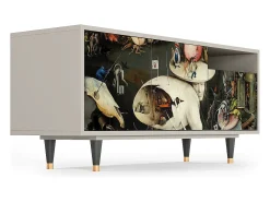 Mueble de TV - 125х56х41 cm - T7 - Christ in Limbo, Areia^ Móvel De Tv
