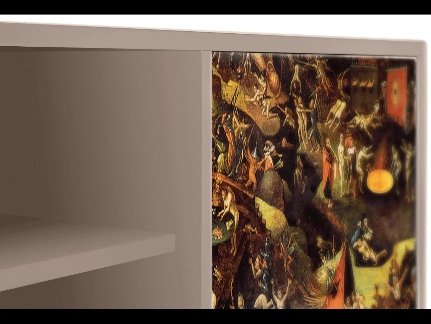 Mueble de TV - 170х69х48 cm - T2 - Christ in Limbo, Latte^ Móvel De Tv