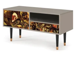 Best Mueble de TV - 115х59х48 cm - T3 - Christ in Limbo, Areia Bege