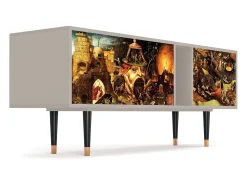 Mueble de TV - 170х69х48 cm - T1 - Christ in Limbo, Areia^ Móvel De Tv