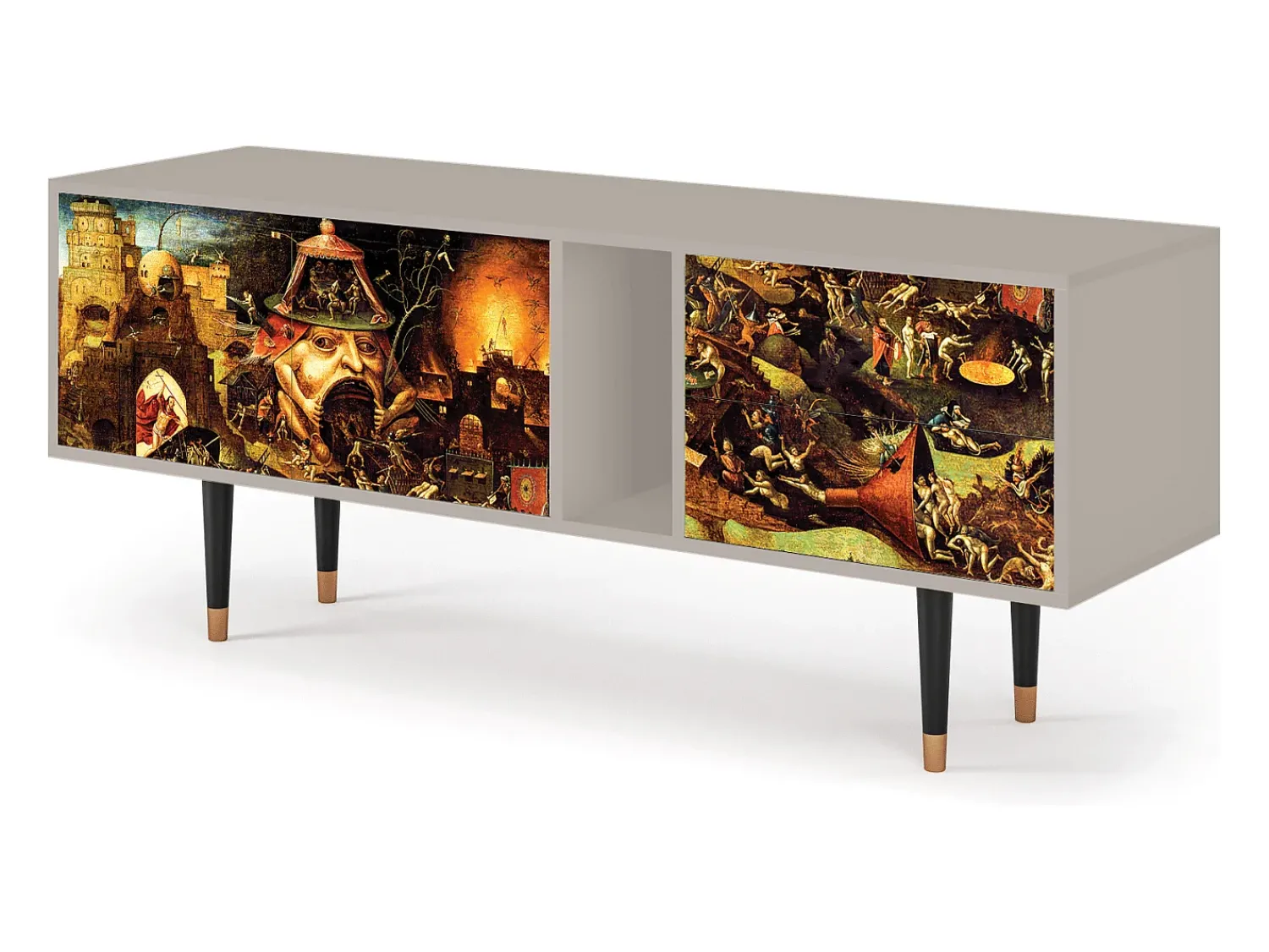 Mueble de TV - 170х69х48 cm - T1 - Christ in Limbo, Areia^ Móvel De Tv