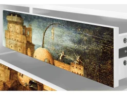 Móvel De Tv| Mueble de TV - 170х59х48 cm - T4 - Christ in Limbo, Branco Bege