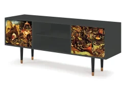 Mueble de TV - 170х69х48 cm - T2 - Christ in Limbo, Antracite^ Móvel De Tv