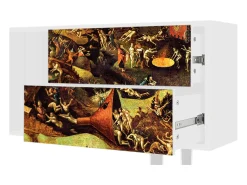 Sale Mueble de TV - 170х69х48 cm - T1 - Christ in Limbo, Branco Bege