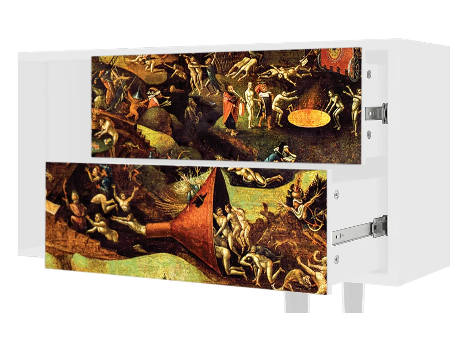 Sale Mueble de TV - 170х69х48 cm - T1 - Christ in Limbo, Branco Bege