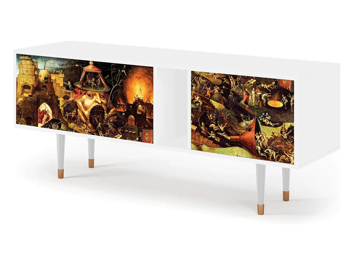 Sale Mueble de TV - 170х69х48 cm - T1 - Christ in Limbo, Branco Bege