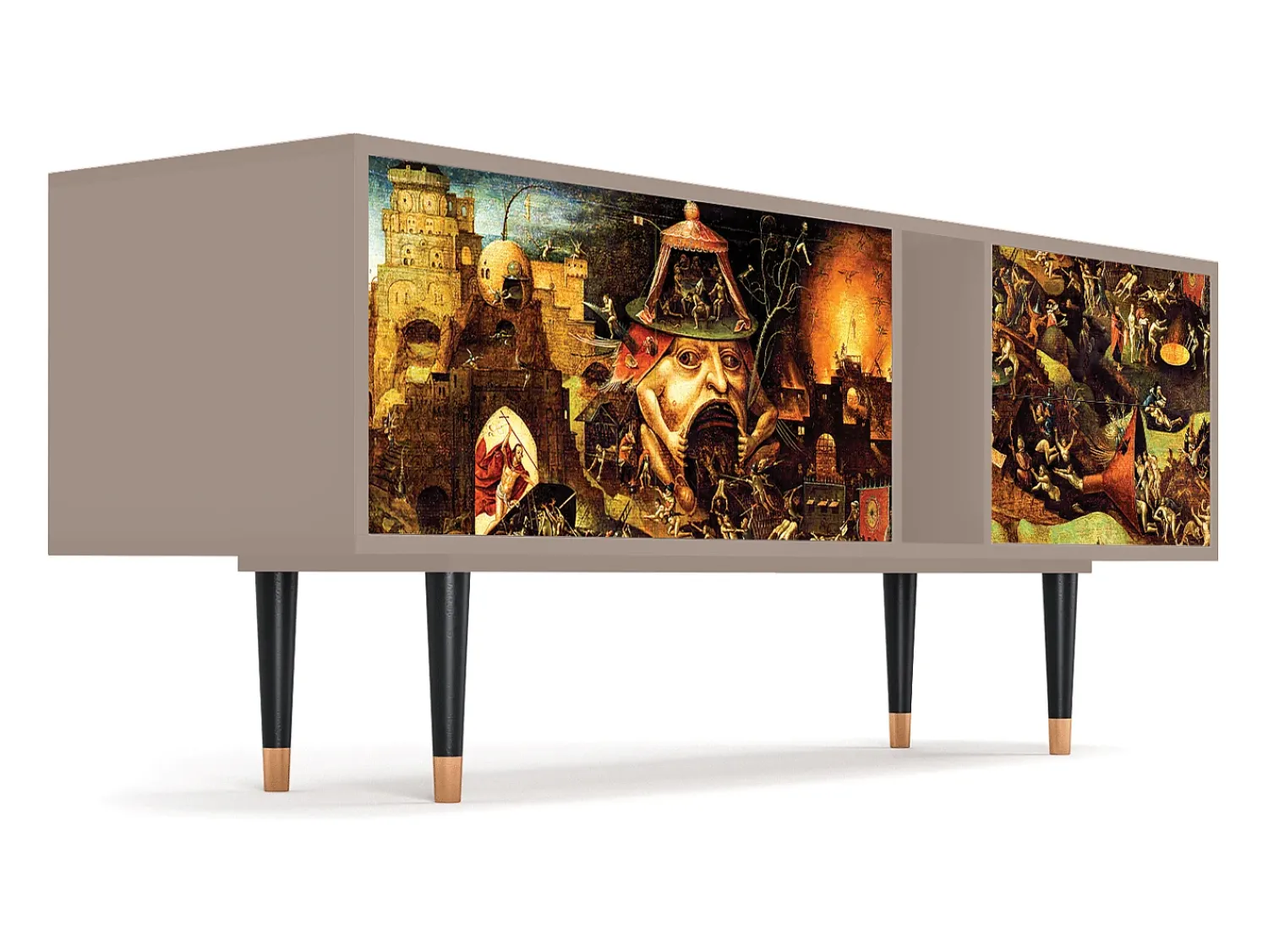 Mueble de TV - 170х69х48 cm - T1 - Christ in Limbo, Latte^ Móvel De Tv