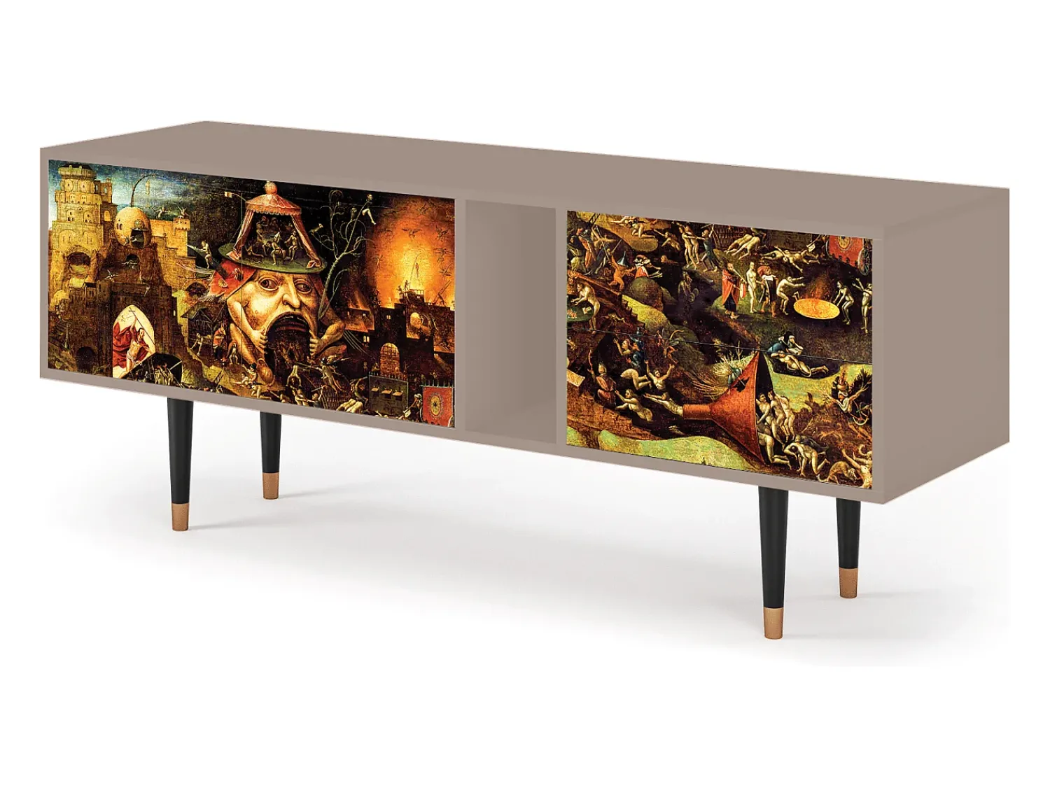 Mueble de TV - 170х69х48 cm - T1 - Christ in Limbo, Latte^ Móvel De Tv