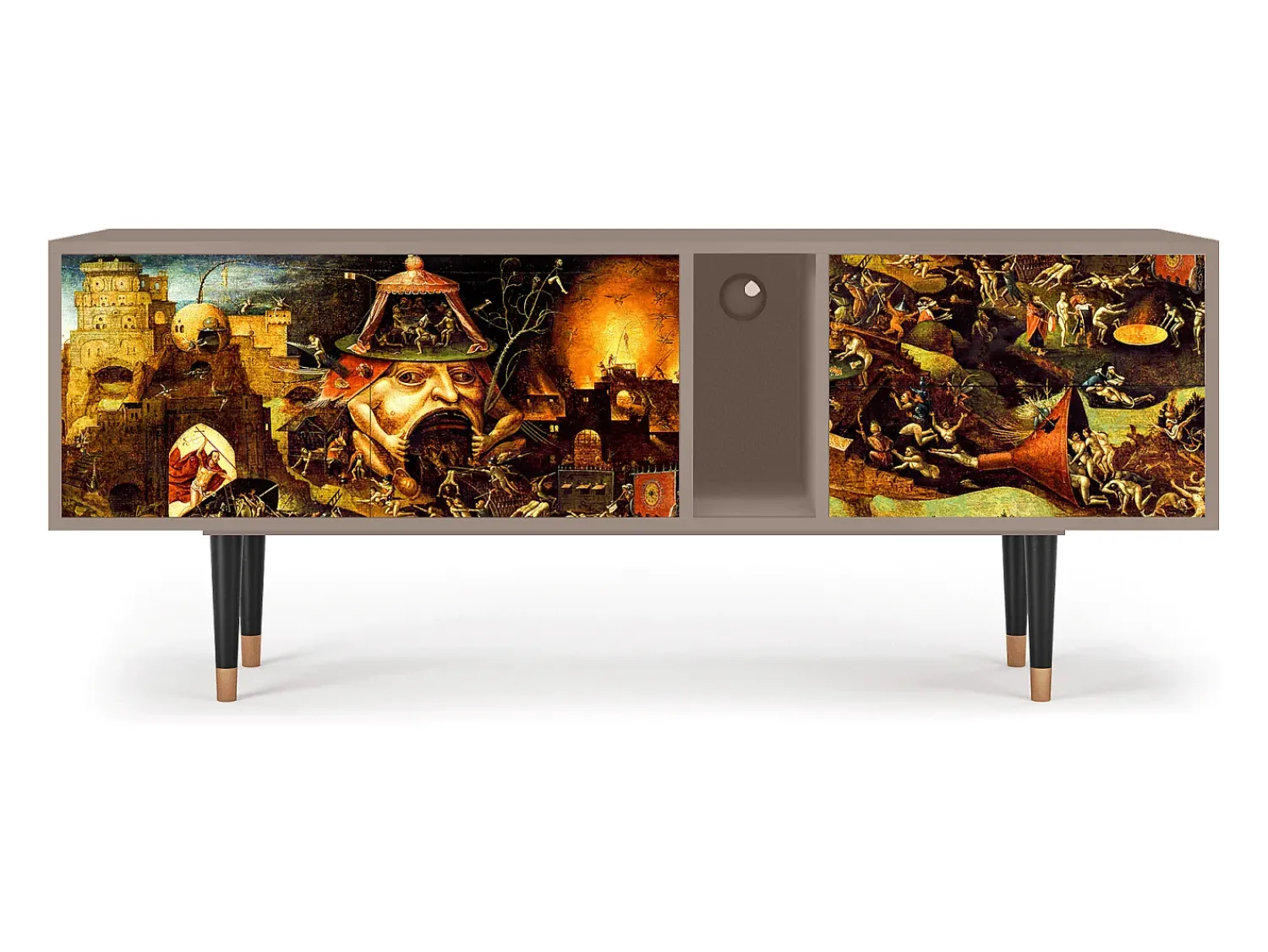 Mueble de TV - 170х69х48 cm - T1 - Christ in Limbo, Latte^ Móvel De Tv