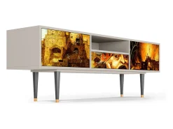Online Mueble de TV - 170х59х41 cm - T6 - Christ in Limbo, Areia Bege