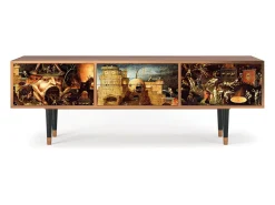 Mueble de TV - 170х59х48 cm - T4 - Christ in Limbo, Nogueira Castanho