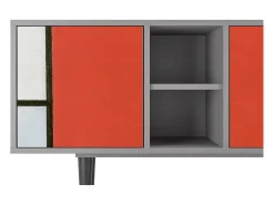 Mueble de TV - 150х69х41 cm - T5 - Composition, Cinza^ Móvel De Tv