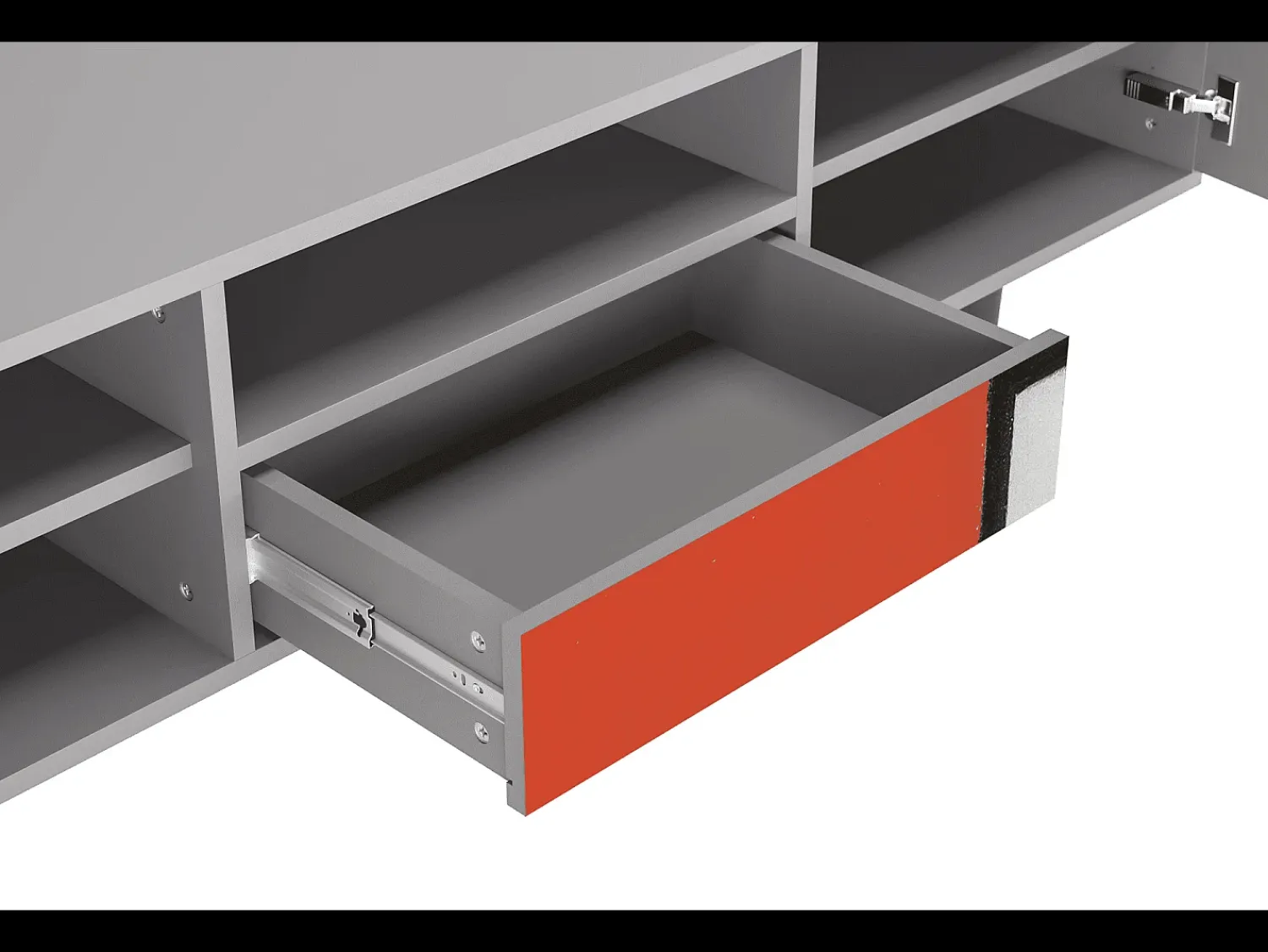 Mueble de TV - 170х59х41 cm - T6 - Composition, Cinza^ Móvel De Tv