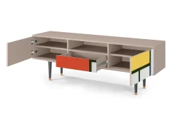 Mueble de TV - 170х59х41 cm - T6 - Composition, Latte^ Móvel De Tv