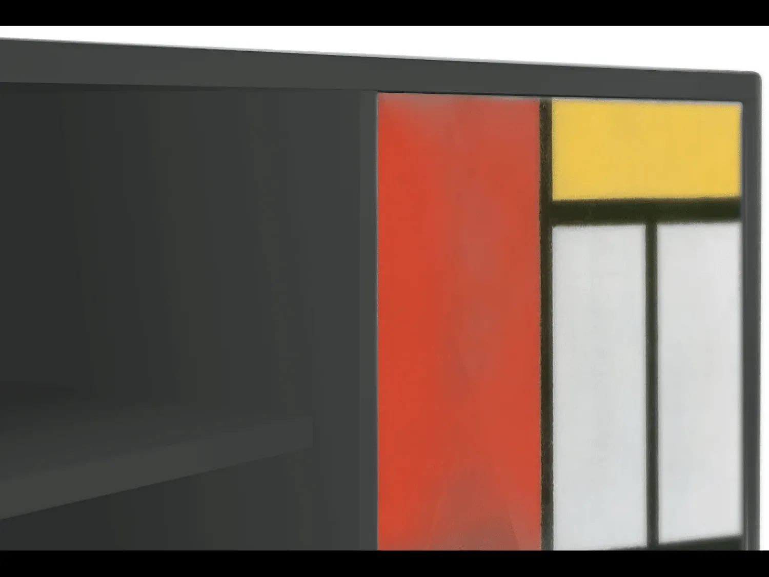 Móvel De Tv* Mueble de TV - 170х69х48 cm - T2 - Composition, Antracite Cinza antracite