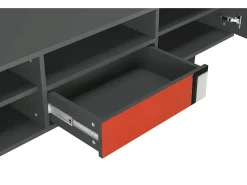 Hot Mueble de TV - 170х59х41 cm - T6 - Composition, Antracite Cinza antracite