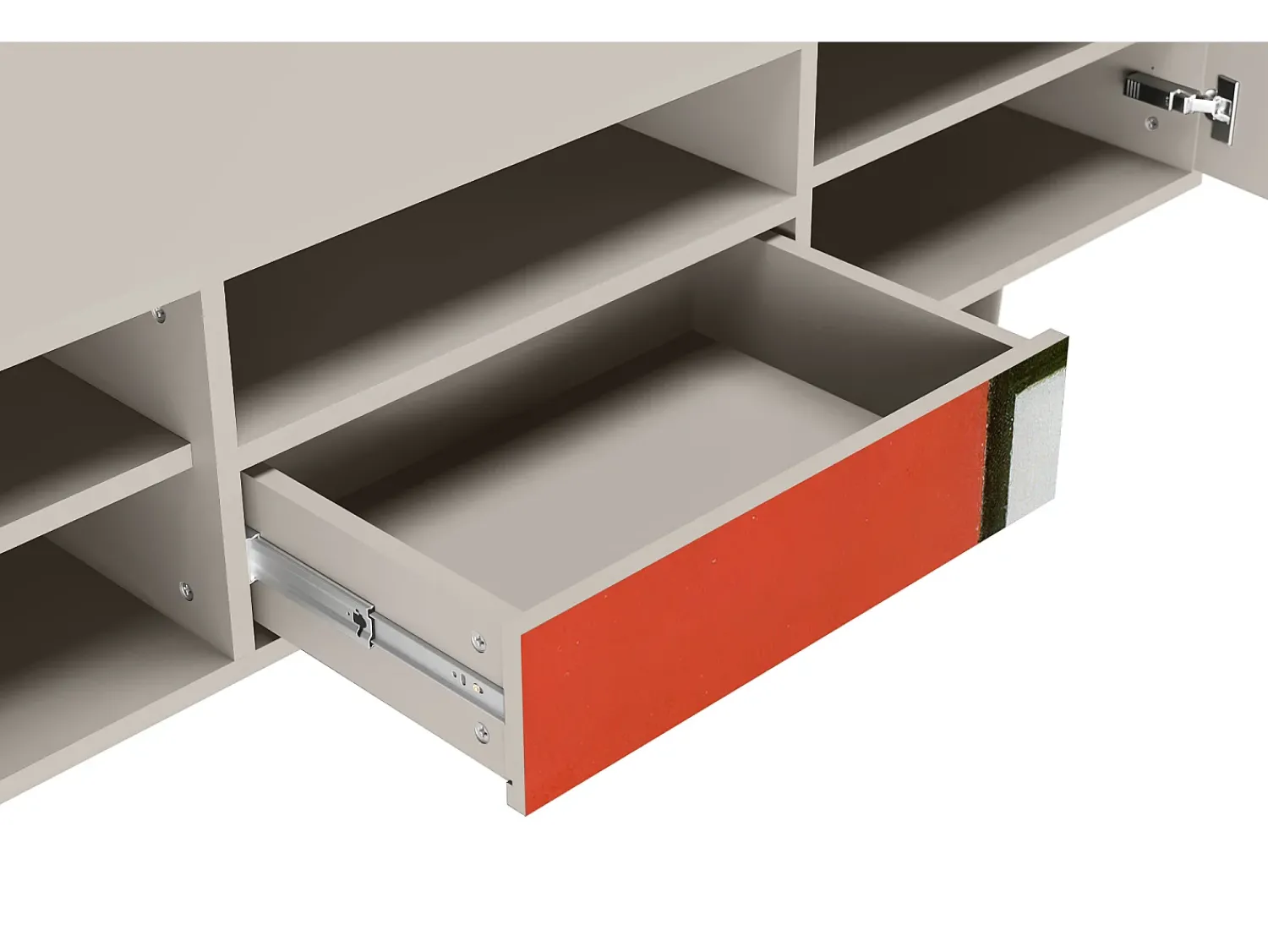 Móvel De Tv* Mueble de TV - 170х59х41 cm - T6 - Composition, Areia Bege
