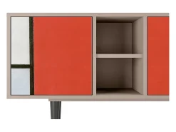 Mueble de TV - 150х69х41 cm - T5 - Composition, Latte^ Móvel De Tv