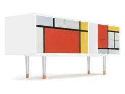 Móvel De Tv| Mueble de TV - 170х69х48 cm - T1 - Composition, Branco Bege
