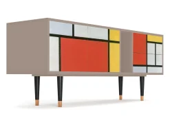 Móvel De Tv| Mueble de TV - 170х69х48 cm - T1 - Composition, Latte Bege