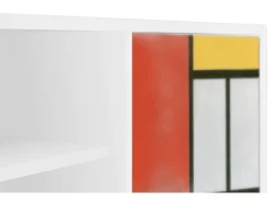 Móvel De Tv* Mueble de TV - 170х69х48 cm - T2 - Composition, Branco Bege