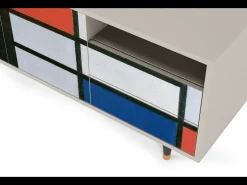 Móvel De Tv| Mueble de TV - 125х56х41 cm - T7 - Composition, Areia Bege