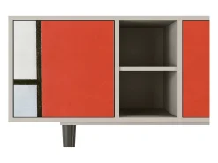Móvel De Tv| Mueble de TV - 150х69х41 cm - T5 - Composition, Areia Bege