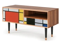 Mueble de TV - 115х59х48 cm - T3 - Composition, Nogueira^ Móvel De Tv