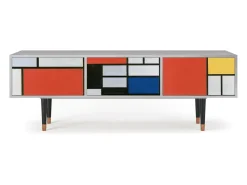 Clearance Mueble de TV - 170х59х48 cm - T4 - Composition, Cinza Cinzento