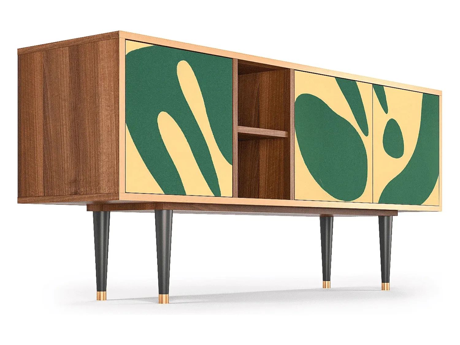 Móvel De Tv| Mueble de TV - 150х69х41 cm - T5 - Constellations by Arp, Nogueira Castanho