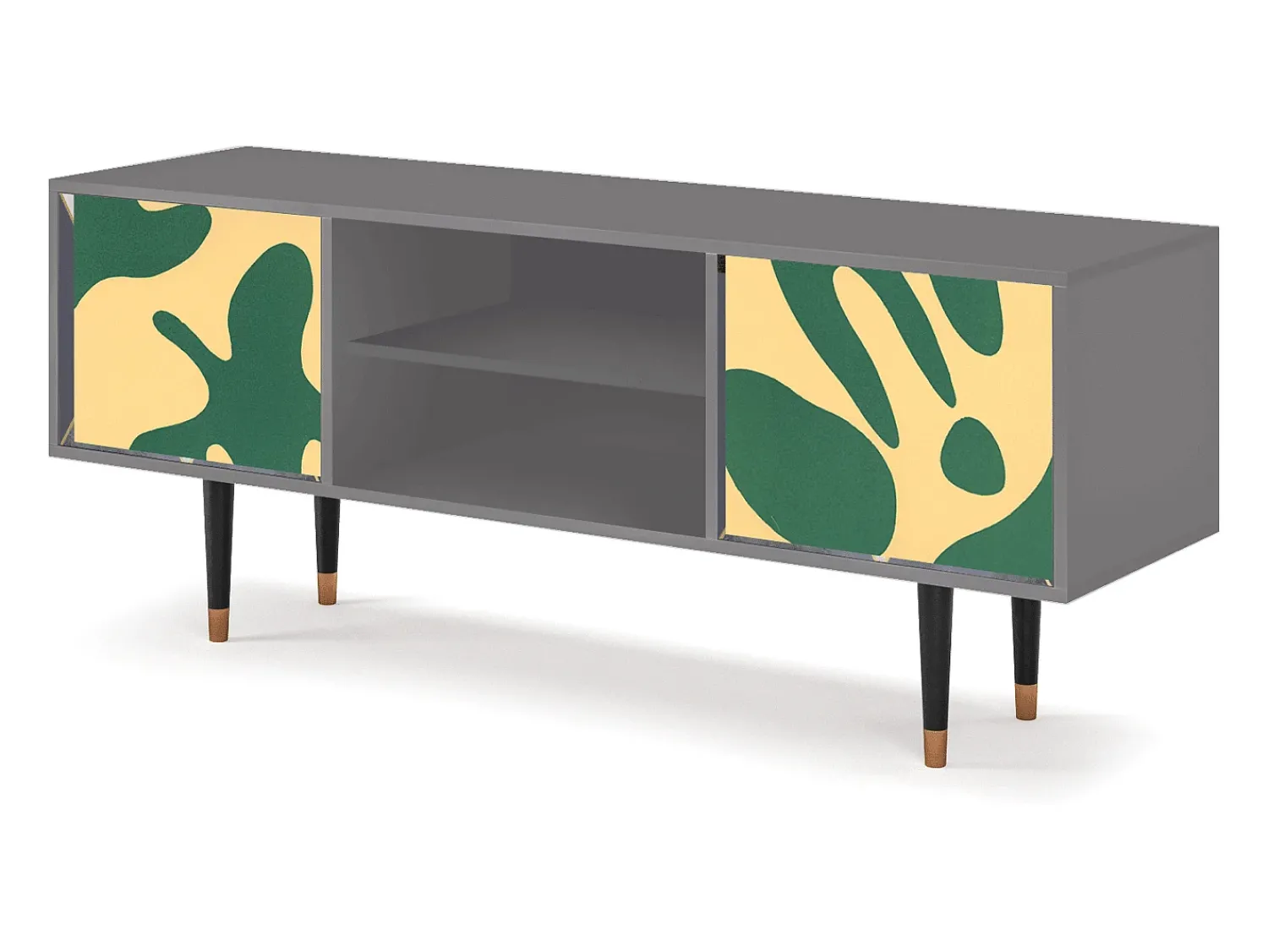 Best Mueble de TV - 170х69х48 cm - T2 - Constellations by Arp, Cinza Cinzento
