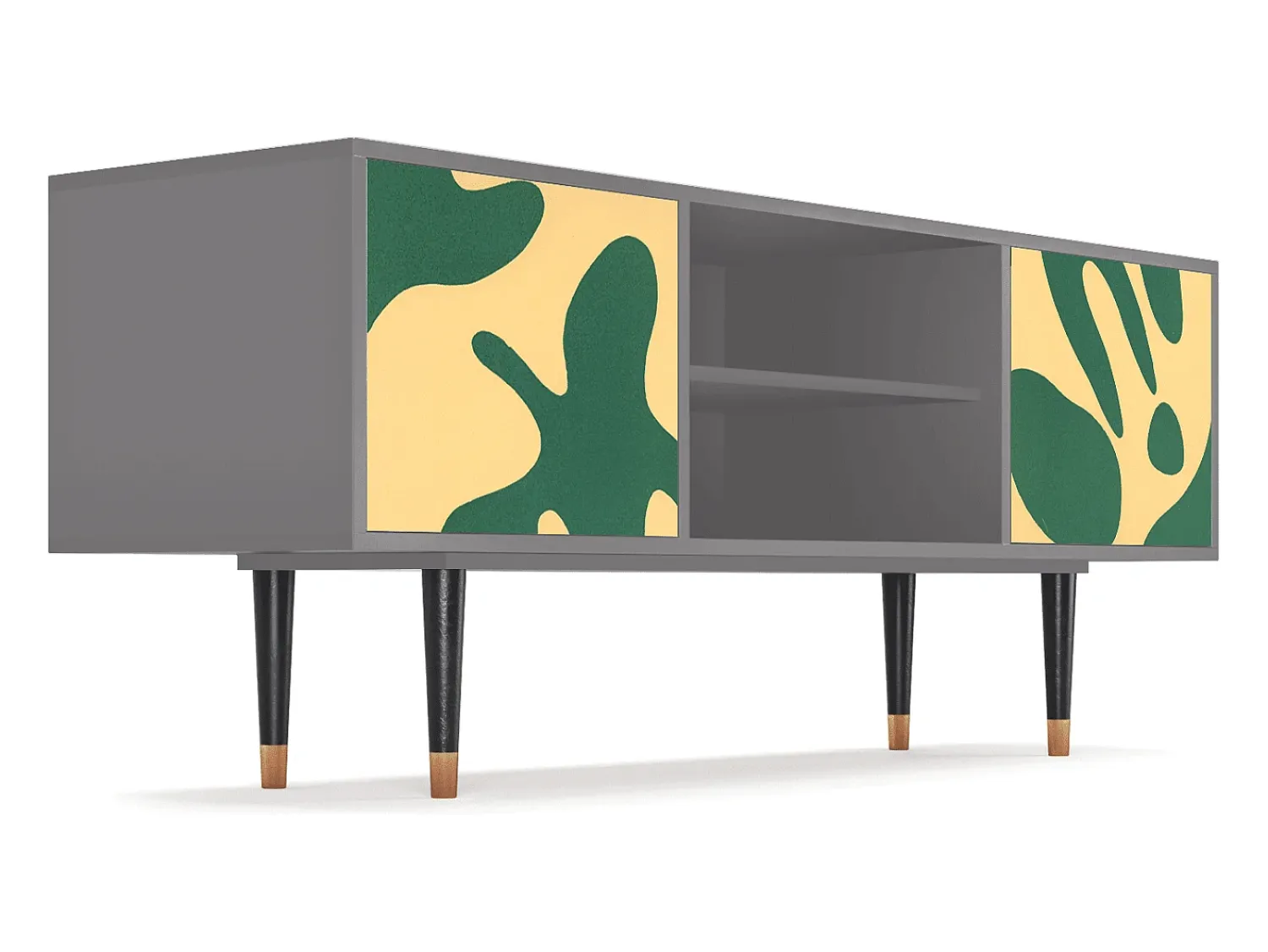 Best Mueble de TV - 170х69х48 cm - T2 - Constellations by Arp, Cinza Cinzento