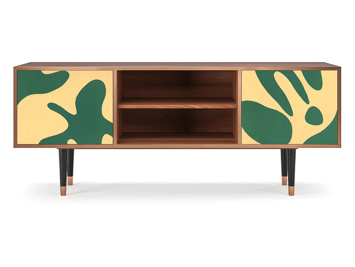 Móvel De Tv* Mueble de TV - 170х69х48 cm - T2 - Constellations by Arp, Nogueira Castanho