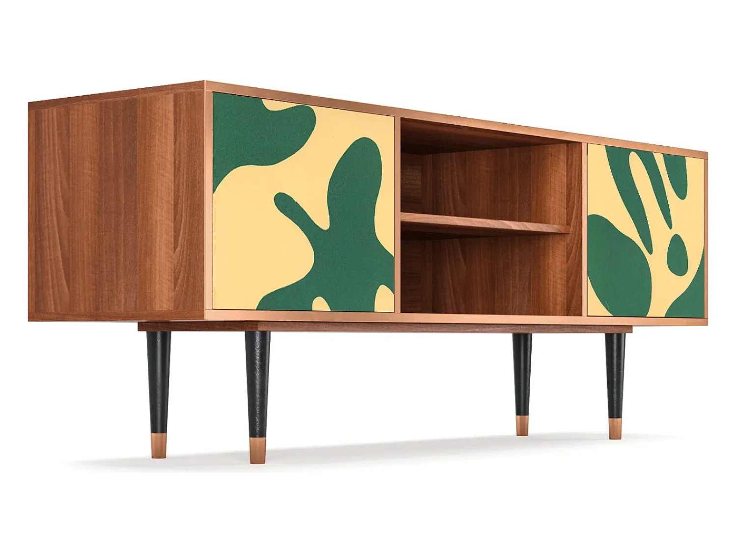 Móvel De Tv* Mueble de TV - 170х69х48 cm - T2 - Constellations by Arp, Nogueira Castanho