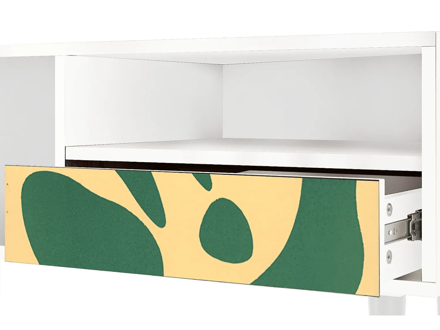 Móvel De Tv| Mueble de TV - 115х59х48 cm - T3 - Constellations by Arp, Branco Bege