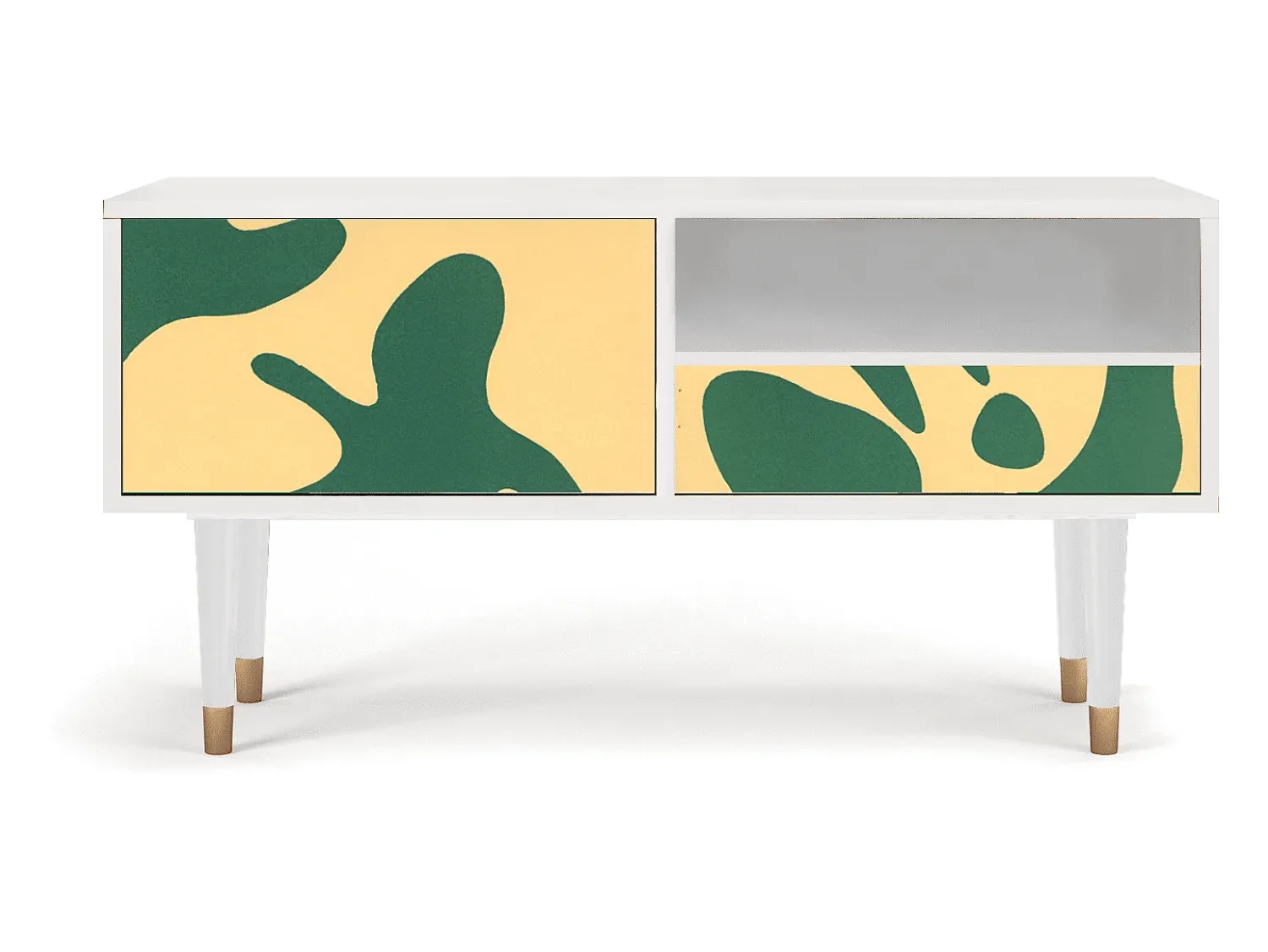 Móvel De Tv| Mueble de TV - 115х59х48 cm - T3 - Constellations by Arp, Branco Bege