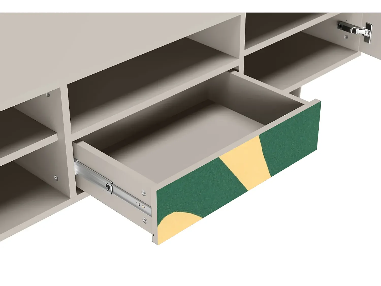 Móvel De Tv| Mueble de TV - 170х59х41 cm - T6 - Constellations by Arp, Areia Bege