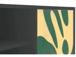 Móvel De Tv* Mueble de TV - 170х69х48 cm - T2 - Constellations by Arp, Antracite Cinza antracite