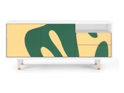Móvel De Tv| Mueble de TV - 125х56х41 cm - T7 - Constellations by Arp, Branco Bege