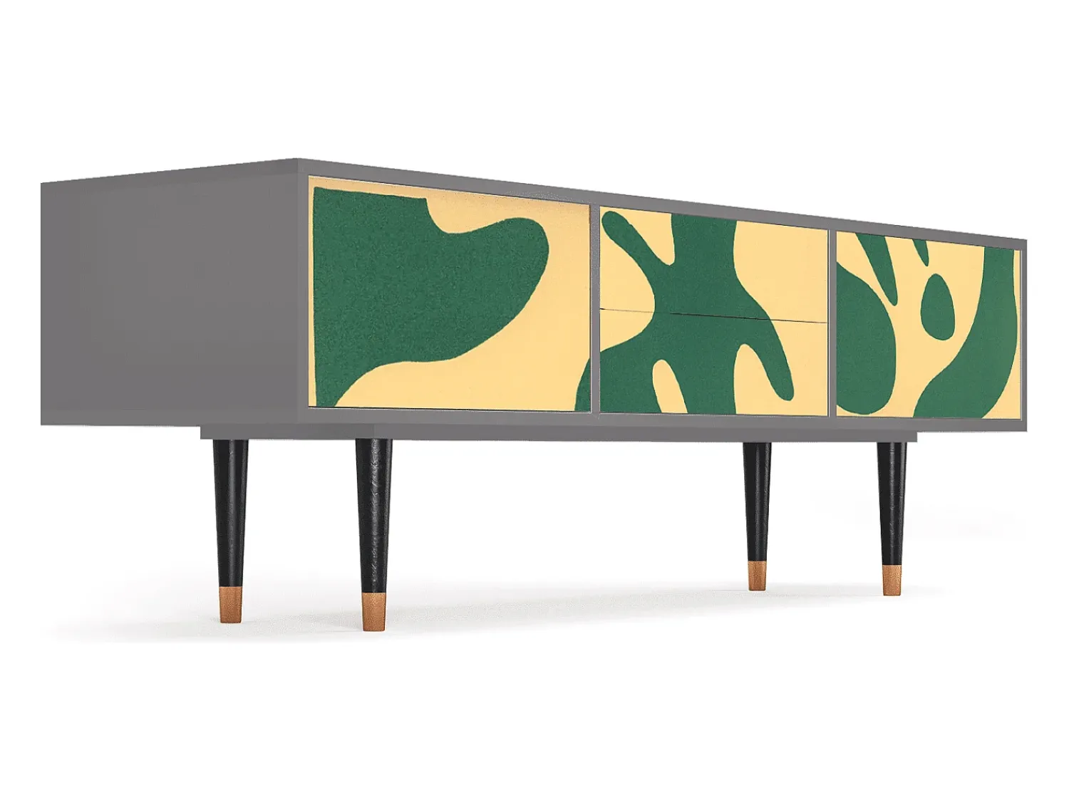 Móvel De Tv| Mueble de TV - 170х59х48 cm - T4 - Constellations by Arp, Cinza Cinzento