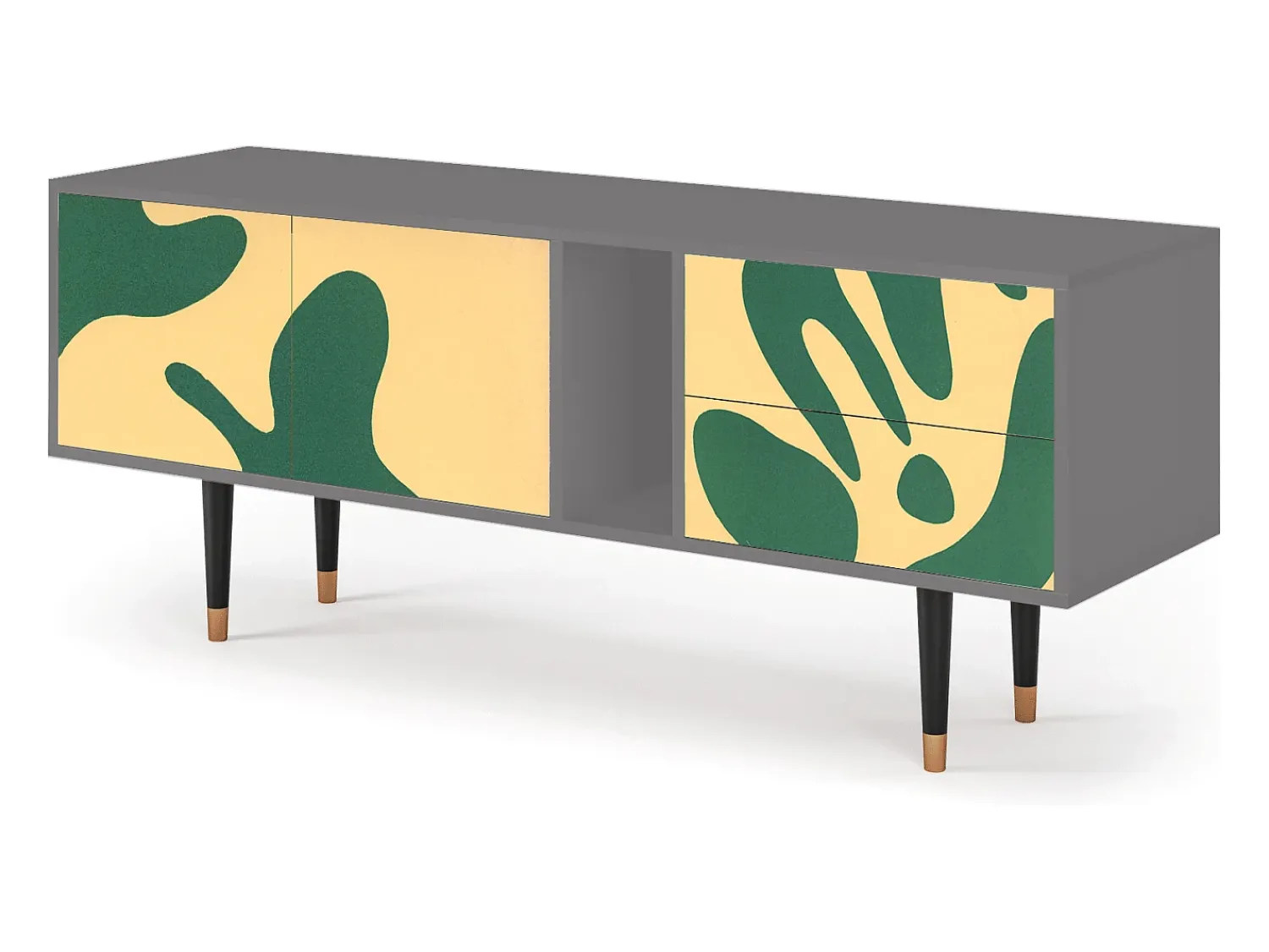 Best Mueble de TV - 170х69х48 cm - T1 - Constellations by Arp, Cinza Cinzento