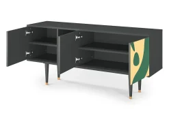 Mueble de TV - 150х69х41 cm - T5 - Constellations by Arp, Antracite^ Móvel De Tv