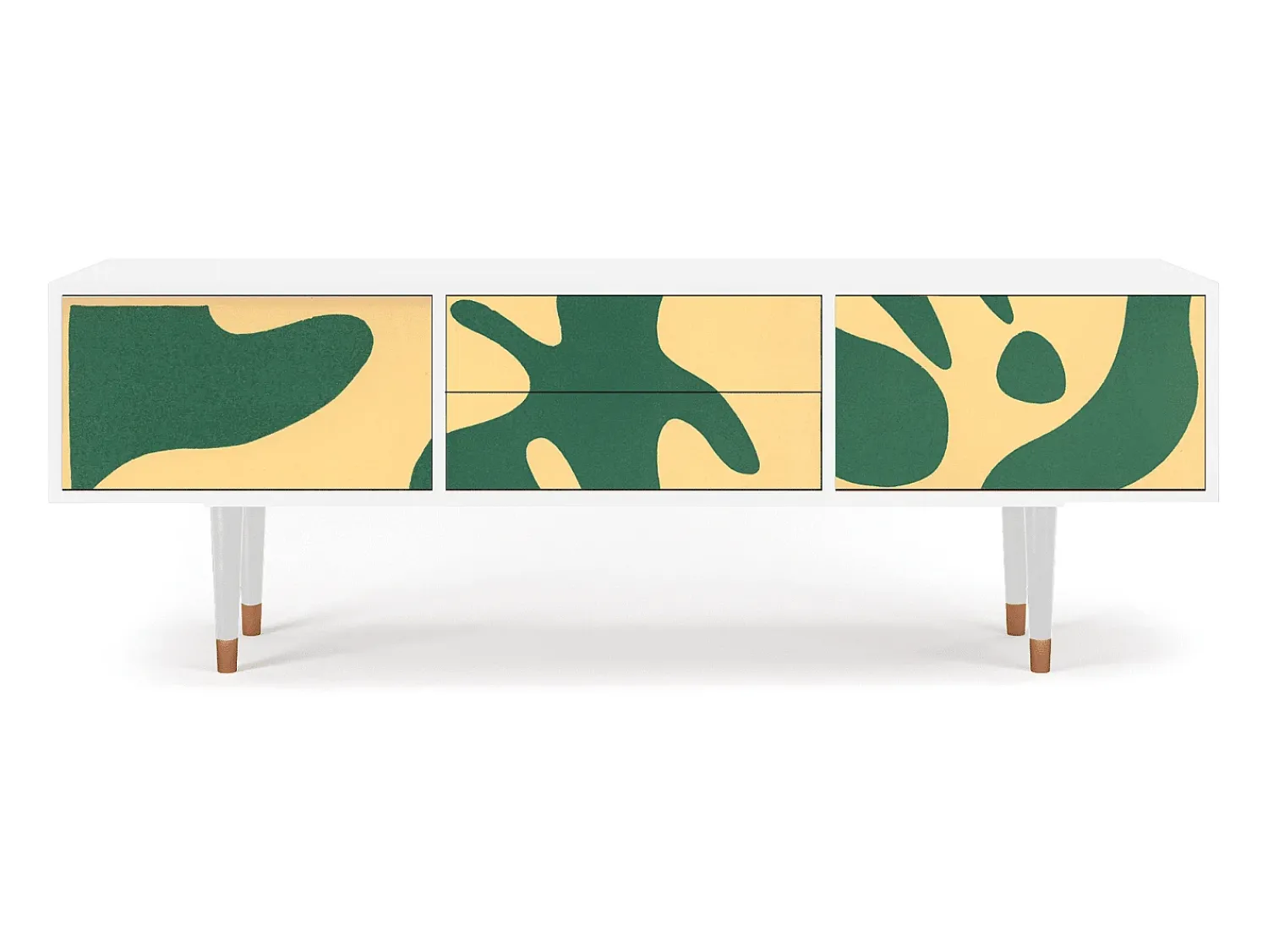 Móvel De Tv* Mueble de TV - 170х59х48 cm - T4 - Constellations by Arp, Branco Bege