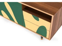 Móvel De Tv* Mueble de TV - 125х56х41 cm - T7 - Constellations by Arp, Nogueira Castanho