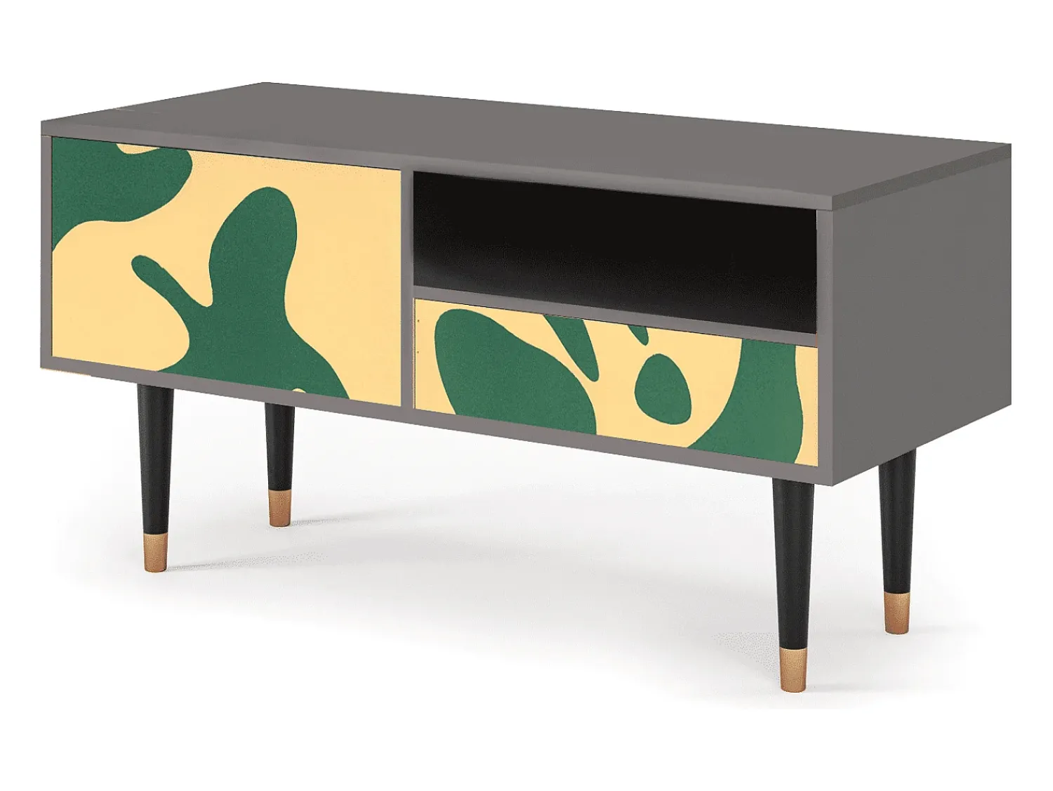 Móvel De Tv| Mueble de TV - 115х59х48 cm - T3 - Constellations by Arp, Cinza Cinzento