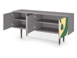 Mueble de TV - 150х69х41 cm - T5 - Constellations by Arp, Cinza^ Móvel De Tv
