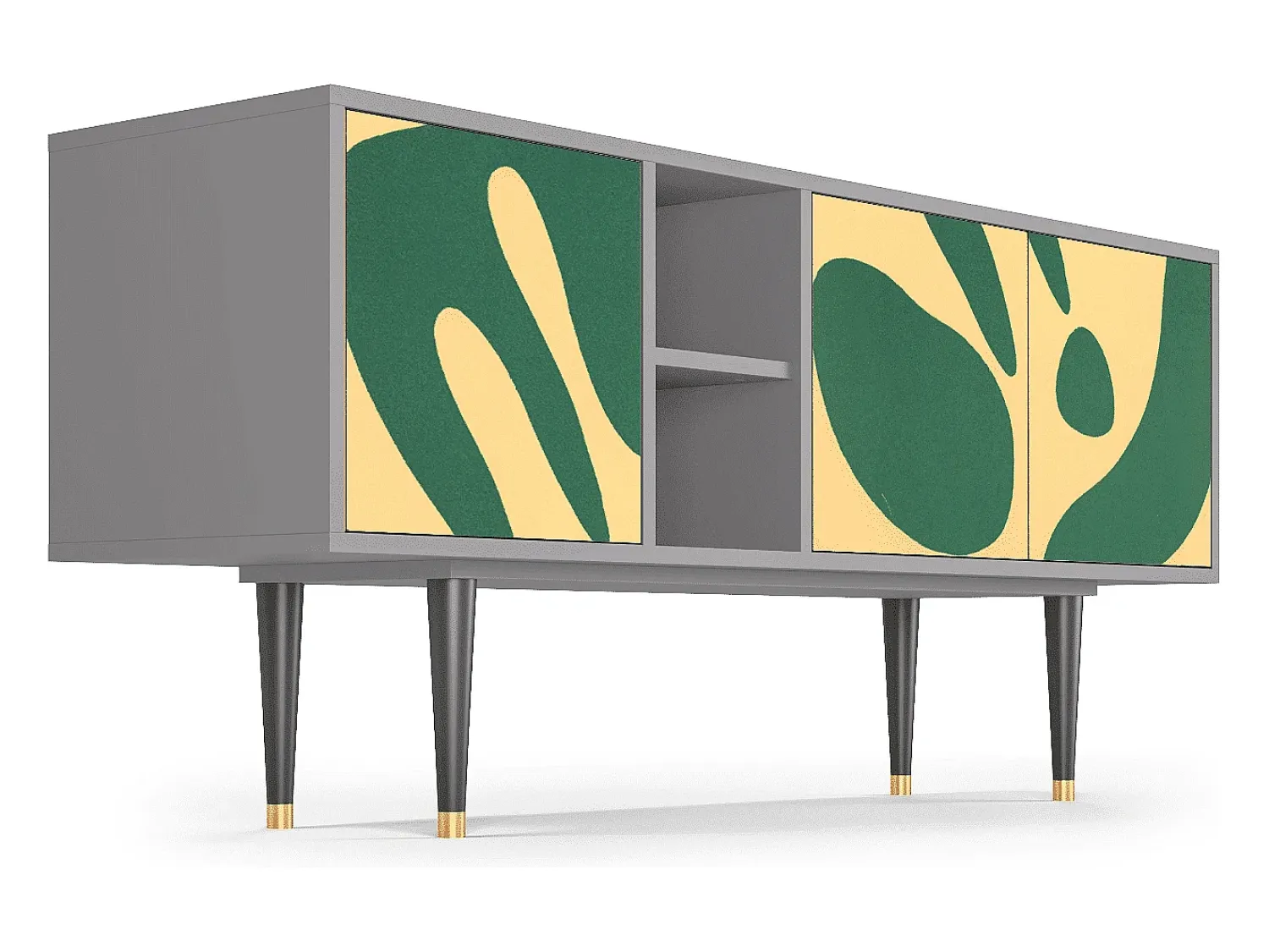 Mueble de TV - 150х69х41 cm - T5 - Constellations by Arp, Cinza^ Móvel De Tv
