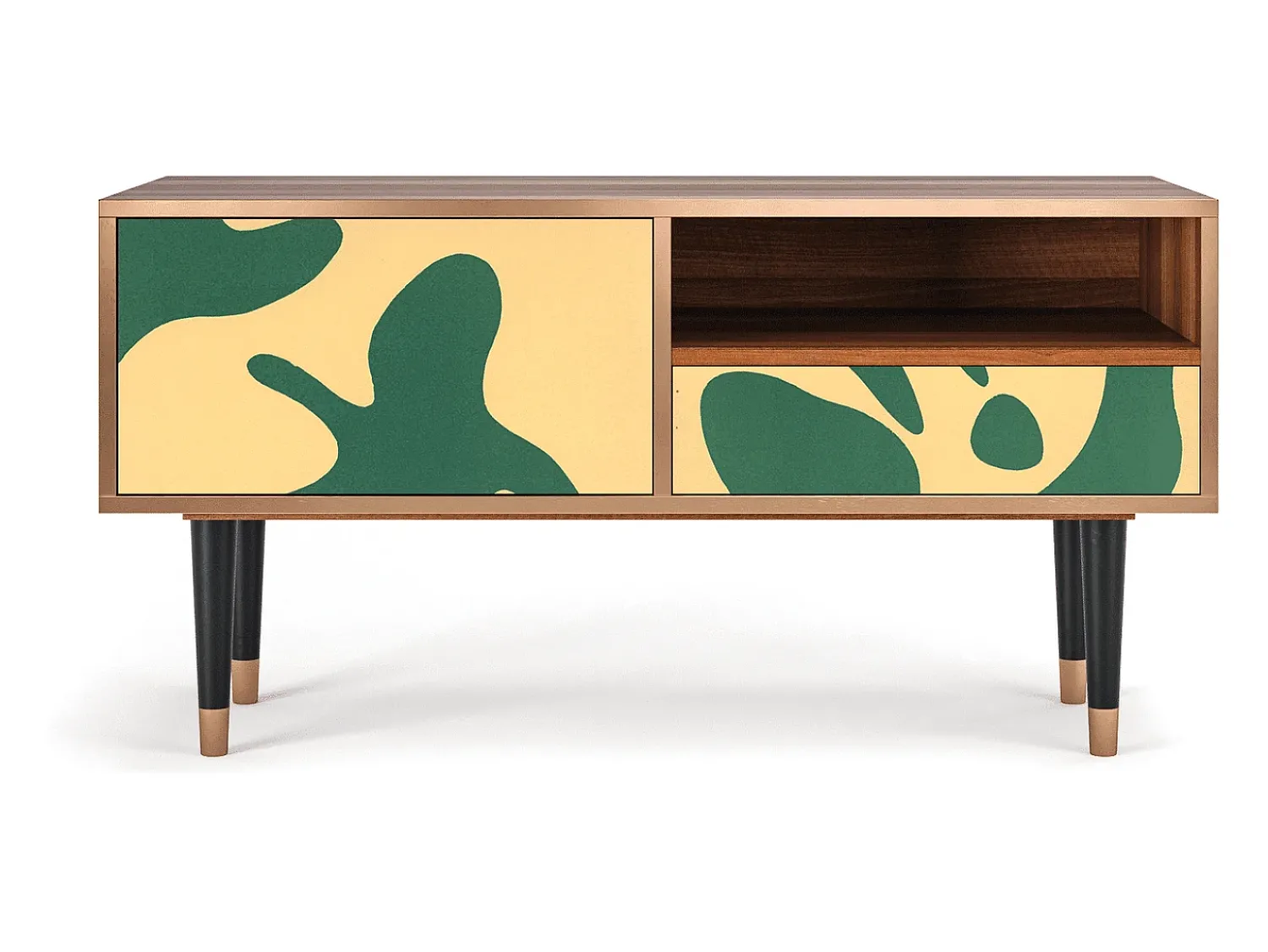 Clearance Mueble de TV - 115х59х48 cm - T3 - Constellations by Arp, Nogueira Castanho